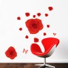 Red Roses Wall Decal